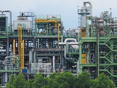 Componentes para plantas industriales como Sistema de tuberías PRFV de planta química